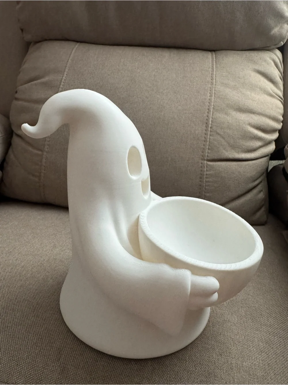 White Ghost Candy Bowl